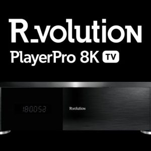 R_volution PlayerPro 8K TV