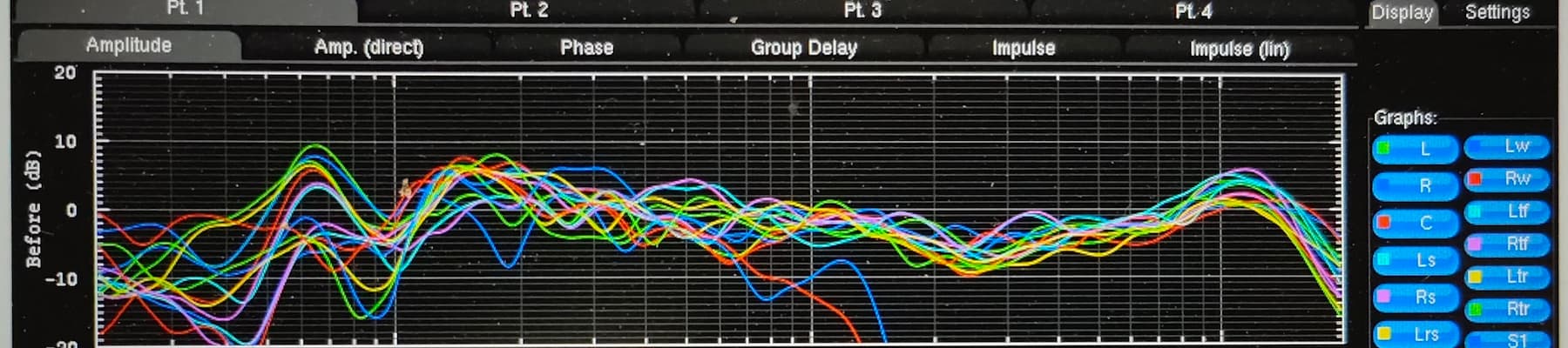 Trinnov Altitude AV processor calibration measurement and EQ